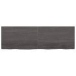 Casa si Gradina - Mobilier - Mobilier baie - Blaturi baie - Blat de baie, maro inchis, 160x50x(2-4) cm, lemn masiv tratat - Infinity.ro