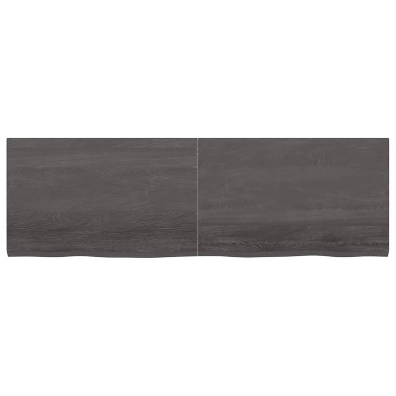 Casa si Gradina - Mobilier - Mobilier baie - Blaturi baie - Blat de baie, maro inchis, 160x50x(2-4) cm, lemn masiv tratat - Infinity.ro