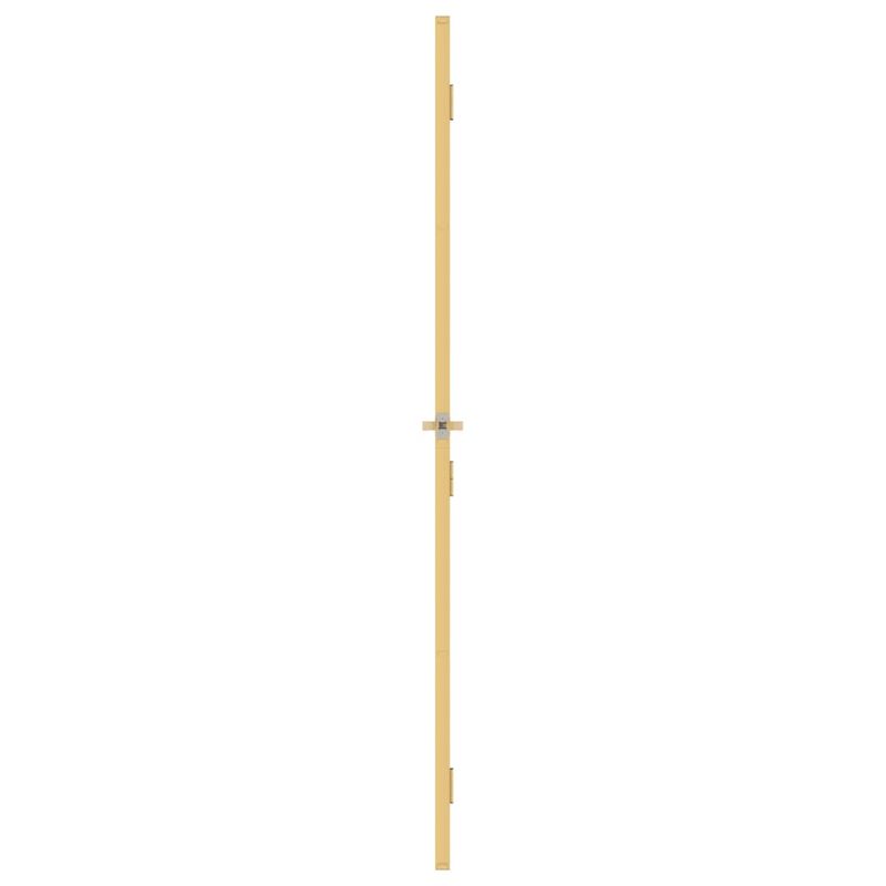 Casa si Gradina - Constructii - Usi interior, exterior si garaj - Usi garaj - Usa de interior Slim auriu 83x201,5cm sticla temperata/aluminiu, auriu și transparent, model 4x2 grilaje - Infinity.ro