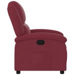 Casa si Gradina - Mobilier - Scaune si fotolii - Fotolii - Fotoliu rabatabil, rosu vin, material textil - Infinity.ro