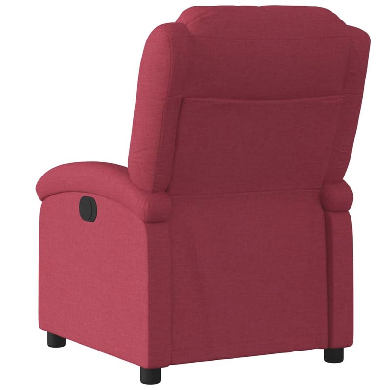 Casa si Gradina - Mobilier - Scaune si fotolii - Fotolii - Fotoliu rabatabil, rosu vin, material textil - Infinity.ro