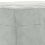 Casa si Gradina - Mobilier - Seturi de mobilier - Seturi living - Set de canapele, 4 piese, gri deschis, catifea - Infinity.ro