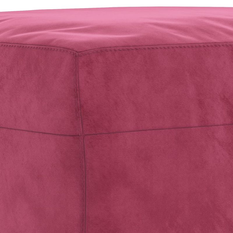 Casa si Gradina - Mobilier - Seturi de mobilier - Seturi living - Set canapele cu perne, 4 piese, rosu vin, catifea - Infinity.ro
