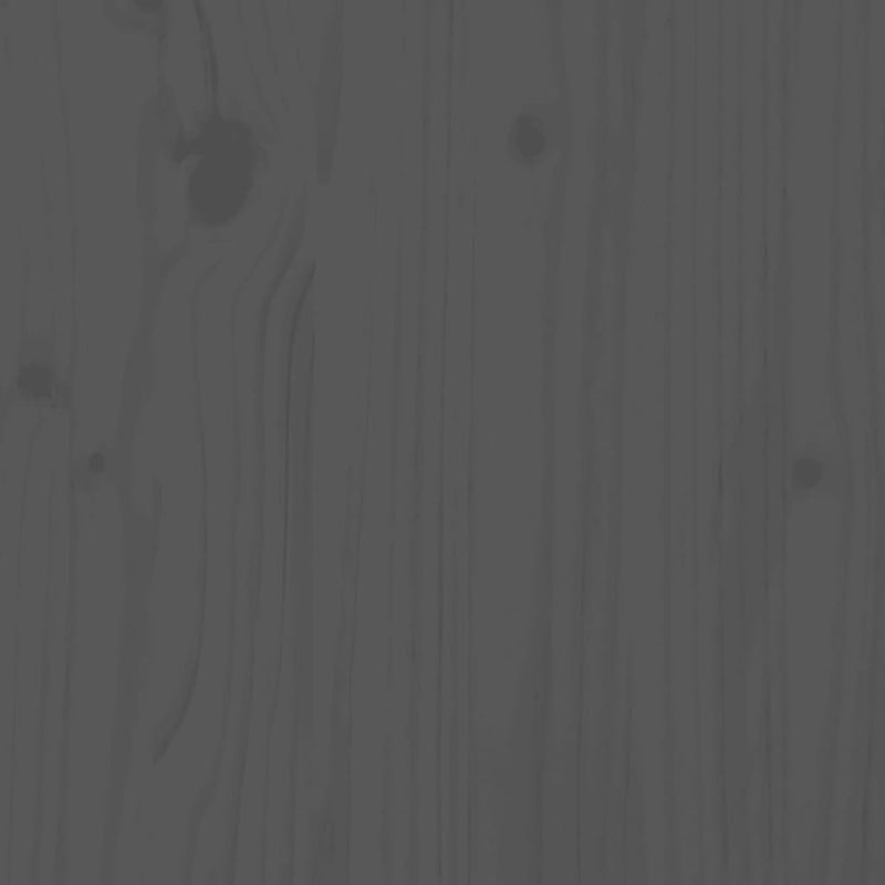 Casa si Gradina - Gradina si terasa - Mobilier exterior - Scaune si sezlonguri gradina - Scaune de bar, 2 buc., gri, 40x42x120 cm, lemn masiv de pin - Infinity.ro