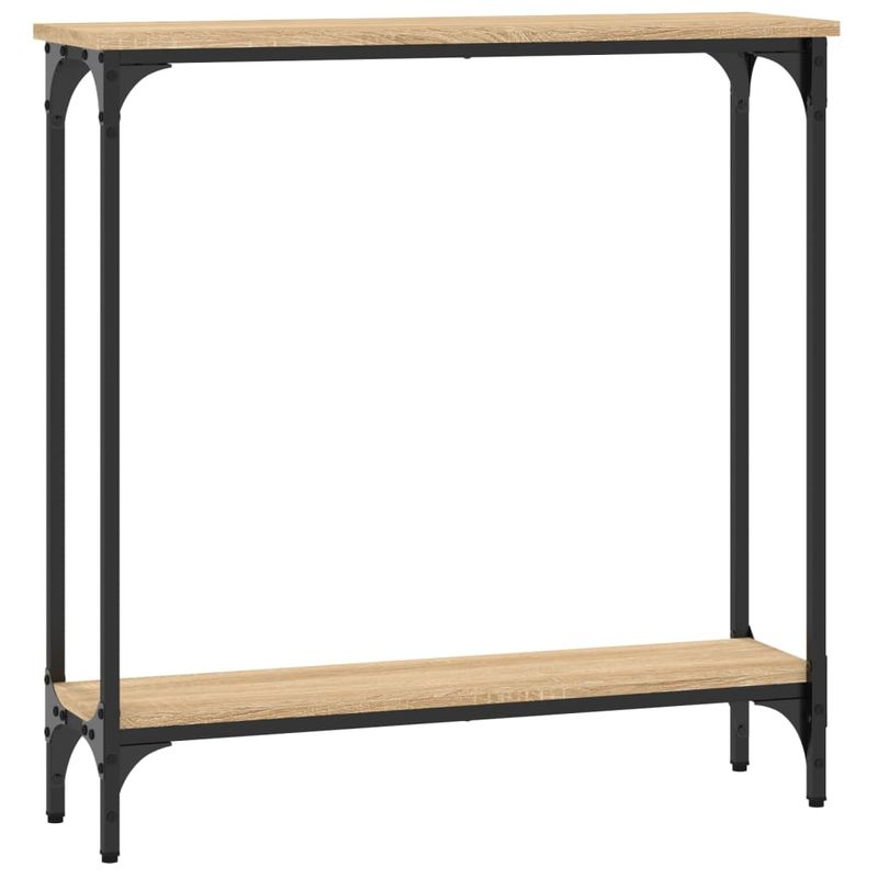 Casa si Gradina - Mobilier - Comode si corpuri - Console - Masa consola, stejar sonoma, 75x22,5x75 cm, lemn prelucrat - Infinity.ro