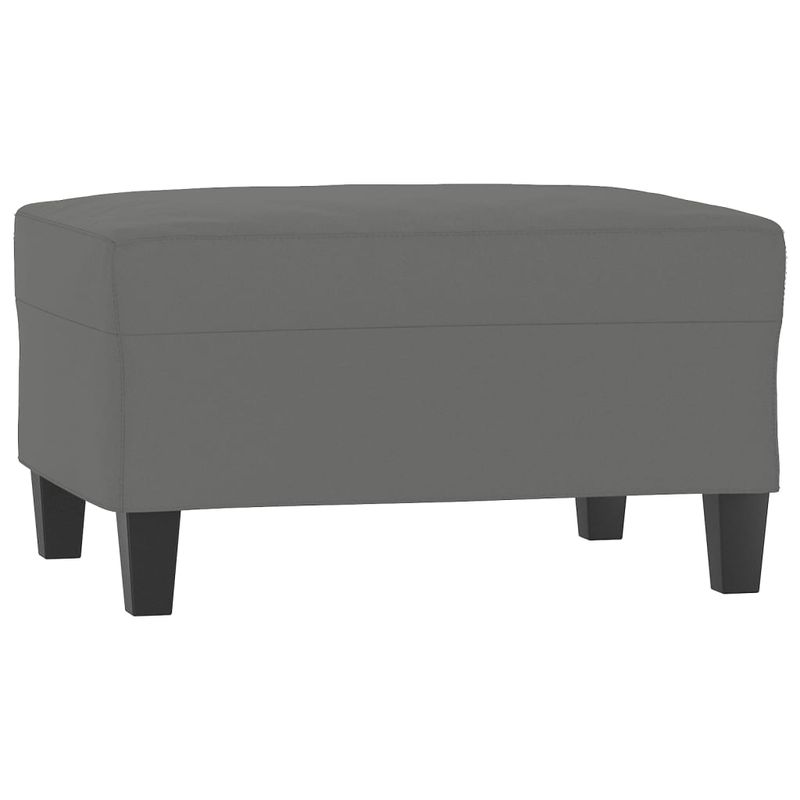 Casa si Gradina - Mobilier - Seturi de mobilier - Seturi living - Set de canapele cu perne, 2 piese, gri inchis, microfibra - Infinity.ro