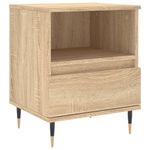 Casa si Gradina - Mobilier - Comode si corpuri - Noptiere - Noptiera, stejar sonoma, 40x35x50 cm, lemn compozit - Infinity.ro