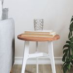 Casa si Gradina - Mobilier - Feronerie si accesorii mobila - Blat de masa rotund, diametru 30x1,5 cm, lemn masiv de fag, maro - Infinity.ro