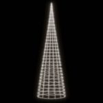 Casa si Gradina - Decoratiuni - Decoratiuni de sezon - Lumina brad de Craciun pe catarg, 3000 LED-uri, alb rece 800 cm - Infinity.ro
