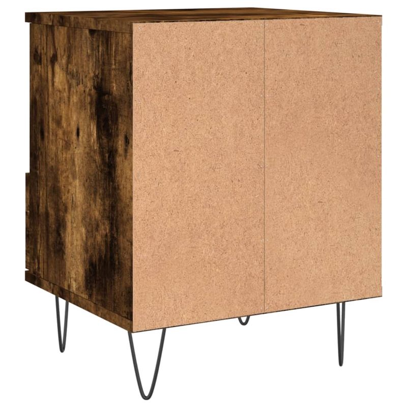 Casa si Gradina - Mobilier - Comode si corpuri - Noptiere - Noptiere, 2 buc., stejar fumuriu, 40x35x50 cm, lemn compozit - Infinity.ro