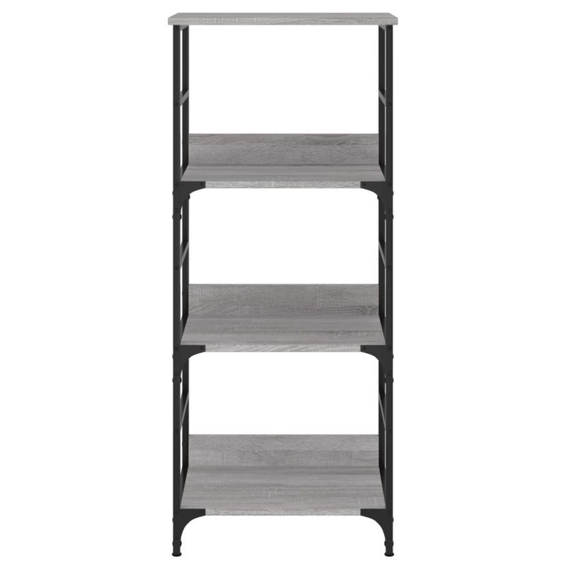 Casa si Gradina - Mobilier - Biblioteci si rafturi - Biblioteci - Raft de carti gri sonoma 50x33x117,5 cm lemn prelucrat - Infinity.ro