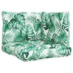 Casa si Gradina - Gradina si terasa - Mobilier exterior - Perne decorative exterior - Perne de paleti, 3 buc., model cu frunze, material textil - Infinity.ro