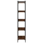 Casa si Gradina - Mobilier - Biblioteci si rafturi - Biblioteci - Biblioteca 5 niveluri, stejar maro 60x30x154 cm, lemn prelucrat - Infinity.ro