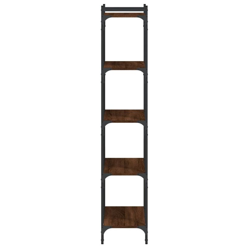 Casa si Gradina - Mobilier - Biblioteci si rafturi - Biblioteci - Biblioteca 5 niveluri, stejar maro 60x30x154 cm, lemn prelucrat - Infinity.ro