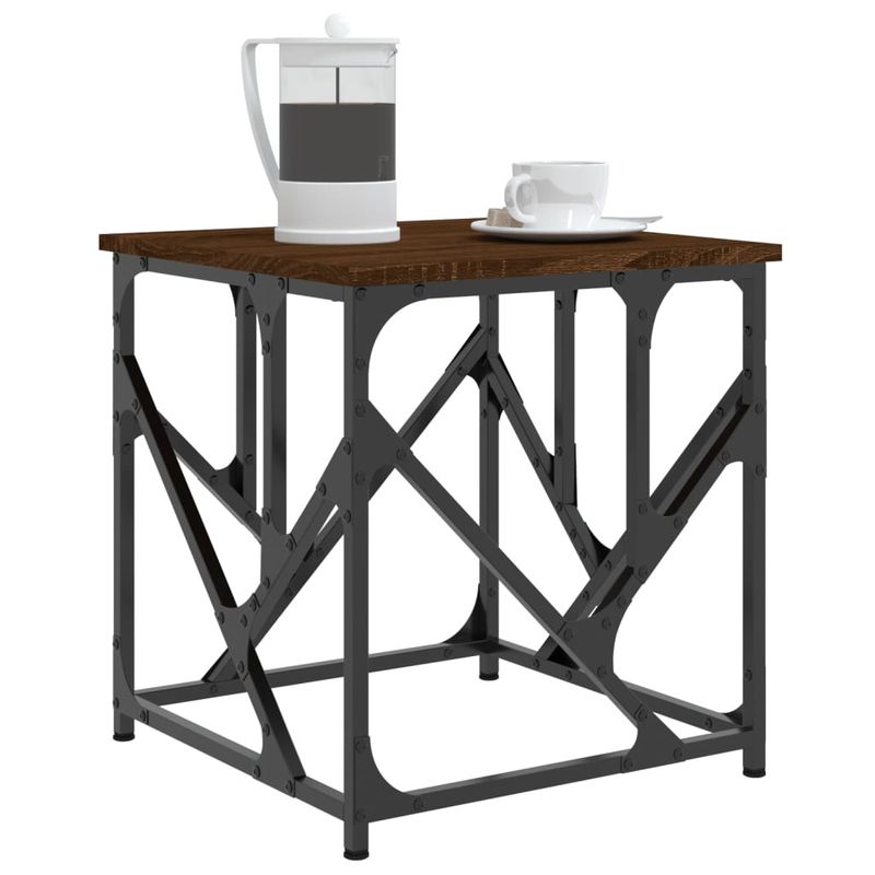 Casa si Gradina - Mobilier - Mese si birouri - Masute de cafea - Masuta de cafea, stejar maro, 45x45x47,5 cm, lemn prelucrat - Infinity.ro