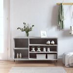 Casa si Gradina - Mobilier - Organizare si depozitare - Organizator incaltaminte - Pantofar, gri beton, 102x36x60 cm, lemn prelucrat - Infinity.ro
