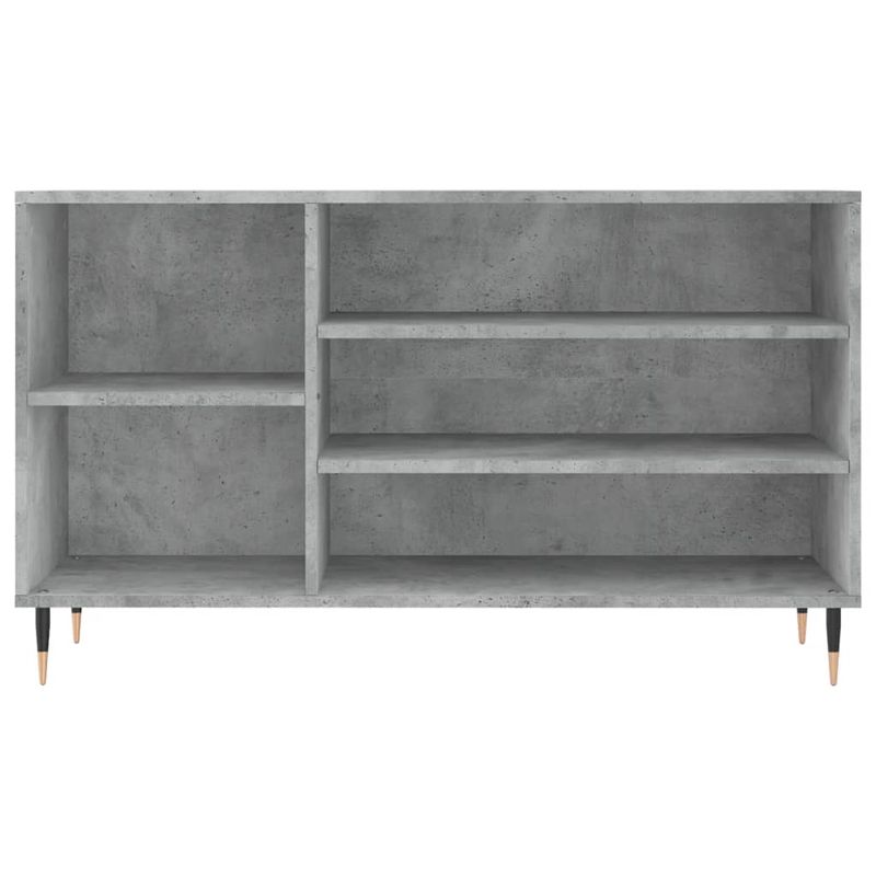 Casa si Gradina - Mobilier - Organizare si depozitare - Organizator incaltaminte - Pantofar, gri beton, 102x36x60 cm, lemn prelucrat - Infinity.ro