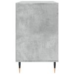 Casa si Gradina - Mobilier - Organizare si depozitare - Organizator incaltaminte - Pantofar, gri beton, 102x36x60 cm, lemn prelucrat - Infinity.ro