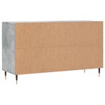 Casa si Gradina - Mobilier - Organizare si depozitare - Organizator incaltaminte - Pantofar, gri beton, 102x36x60 cm, lemn prelucrat - Infinity.ro