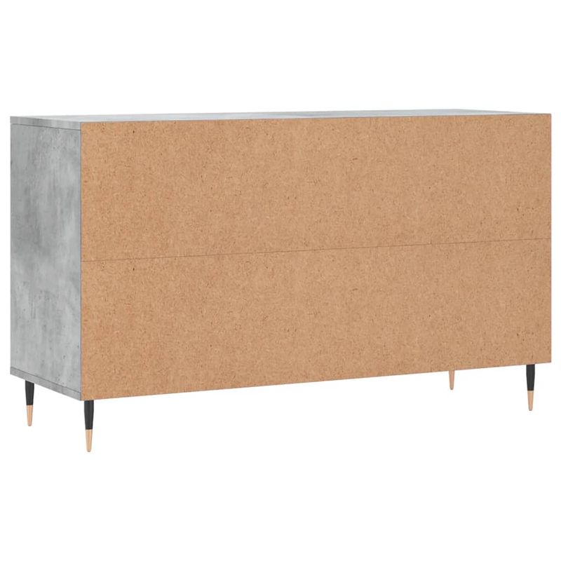 Casa si Gradina - Mobilier - Organizare si depozitare - Organizator incaltaminte - Pantofar, gri beton, 102x36x60 cm, lemn prelucrat - Infinity.ro