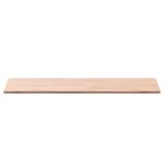 Casa si Gradina - Mobilier - Feronerie si accesorii mobila - Blat de masa 100x50x1,5 cm dreptunghiular, lemn masiv de fag, natural - Infinity.ro