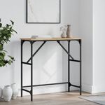 Casa si Gradina - Mobilier - Comode si corpuri - Console - Masa consola, stejar sonoma, 75x32x75 cm, lemn prelucrat - Infinity.ro