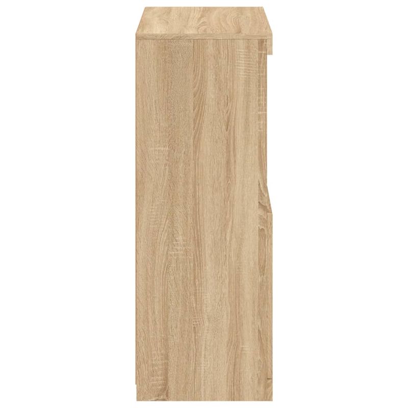 Casa si Gradina - Mobilier - Dulapuri si sifoniere - Dulapuri - Dulap lateral cu lumini LED, stejar sonoma, lemn prelucrat - Infinity.ro