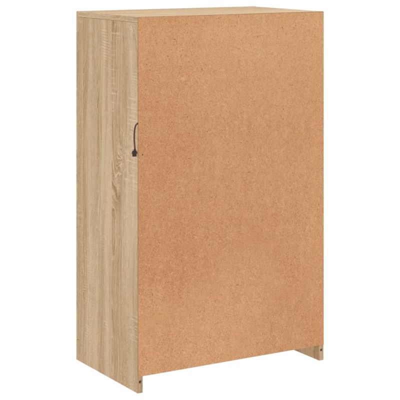 Casa si Gradina - Mobilier - Dulapuri si sifoniere - Dulapuri - Dulap lateral cu lumini LED, stejar sonoma, lemn prelucrat - Infinity.ro
