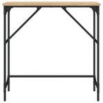 Casa si Gradina - Mobilier - Comode si corpuri - Console - Masa consola, stejar sonoma, 75x32x75 cm, lemn prelucrat - Infinity.ro