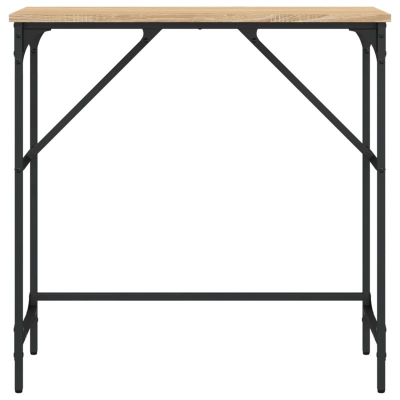 Casa si Gradina - Mobilier - Comode si corpuri - Console - Masa consola, stejar sonoma, 75x32x75 cm, lemn prelucrat - Infinity.ro
