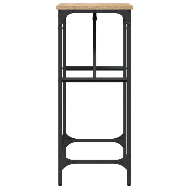 Casa si Gradina - Mobilier - Comode si corpuri - Console - Masa consola, stejar sonoma, 75x32x75 cm, lemn prelucrat - Infinity.ro