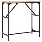 Casa si Gradina - Mobilier - Comode si corpuri - Console - Masa consola, stejar sonoma, 75x32x75 cm, lemn prelucrat - Infinity.ro