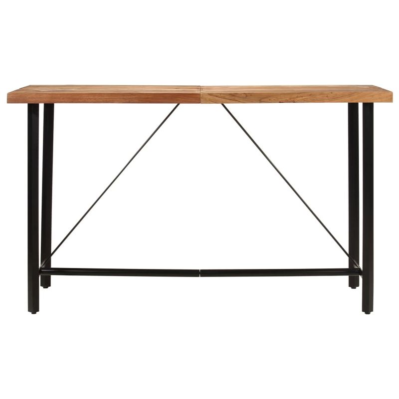 Casa si Gradina - Mobilier - Mese si birouri - Mese bucatarie si dining - Masa de bar 180x70x107 cm, lemn masiv de acacia si fier - Infinity.ro