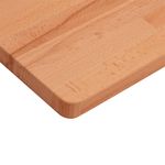 Casa si Gradina - Mobilier - Feronerie si accesorii mobila - Blat de masa, 60x40x1,5 cm, dreptunghiular, lemn masiv de fag, maro - Infinity.ro