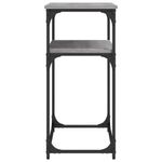 Casa si Gradina - Mobilier - Comode si corpuri - Console - Masuta consola, gri sonoma, 100x35,5x75 cm, lemn prelucrat - Infinity.ro