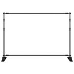 TV, Audio-Video si Foto - Aparate foto si accesorii - Accesorii foto si video - Trepiede - Suporturi pentru fundal, 2 buc., negru, 305x243 cm, otel - Infinity.ro