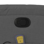 Ingrijire personala si Cosmetice - Sanatate si wellness - Articole wellness - Fotolii de masaj - Fotoliu de masaj rabatabil cu ridicare, gri inchis, textil - Infinity.ro