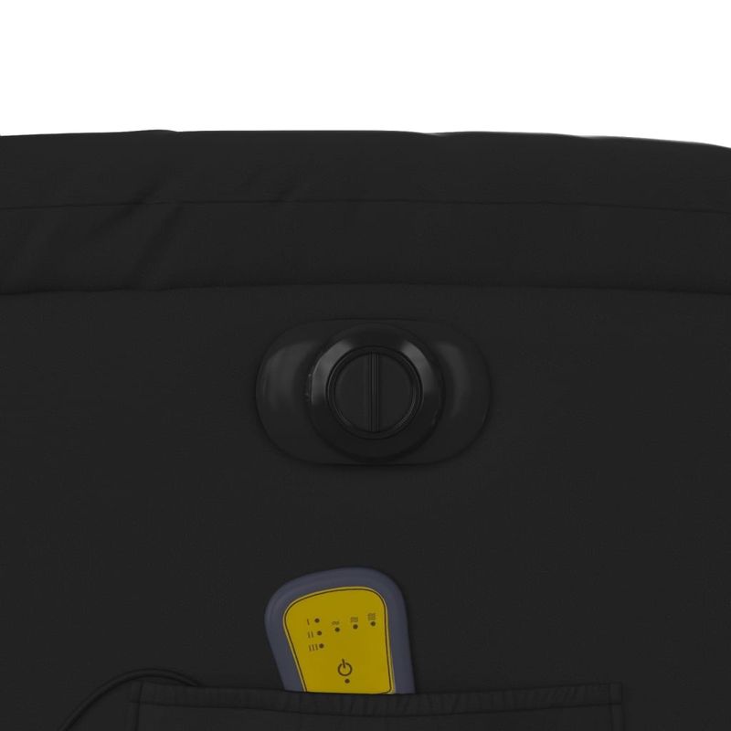 Ingrijire personala si Cosmetice - Sanatate si wellness - Articole wellness - Fotolii de masaj - Fotoliu electric de masaj rabatabil, negru, piele ecologica - Infinity.ro