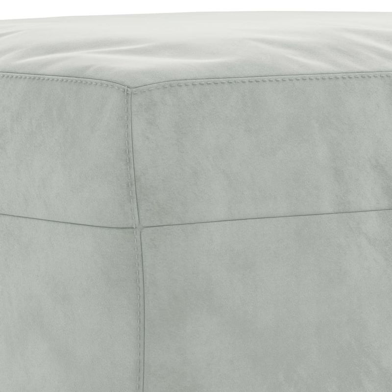 Casa si Gradina - Mobilier - Seturi de mobilier - Seturi living - Set de canapele cu perne, 3 piese, gri deschis, catifea - Infinity.ro