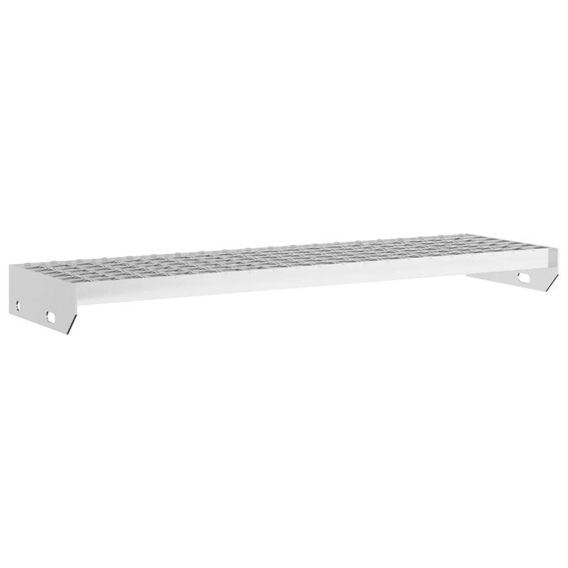 Casa si Gradina - Constructii - Scari si accesorii interioare - Accesorii scari interioare - Treapta tip gratar, 80x24x7 cm, otel galvanizat, model sudat prin forjare - Infinity.ro