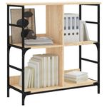 Casa si Gradina - Mobilier - Biblioteci si rafturi - Biblioteci - Biblioteca, stejar sonoma, 78,5x33x82 cm, lemn prelucrat - Infinity.ro