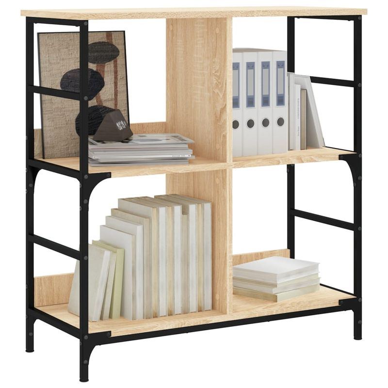 Casa si Gradina - Mobilier - Biblioteci si rafturi - Biblioteci - Biblioteca, stejar sonoma, 78,5x33x82 cm, lemn prelucrat - Infinity.ro