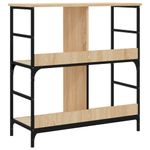Casa si Gradina - Mobilier - Biblioteci si rafturi - Biblioteci - Biblioteca, stejar sonoma, 78,5x33x82 cm, lemn prelucrat - Infinity.ro