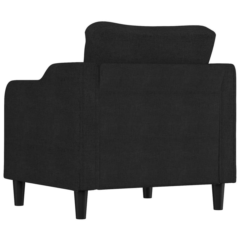 Casa si Gradina - Mobilier - Scaune si fotolii - Fotolii - Fotoliu canapea, negru, 60 cm, material textil - Infinity.ro