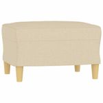 Casa si Gradina - Mobilier - Seturi de mobilier - Seturi living - Set de canapele cu perne, 3 piese, crem, textil - Infinity.ro