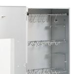 Casa si Gradina - Gradina si terasa - Gratare si accesorii - Gratare de gradina - Afumatoare cuptor/gratar, generator fum rece, otel galvanizat, mărime 44.5x29x110 cm (21x21x4.5 cm), model cu fereastră - Infinity.ro