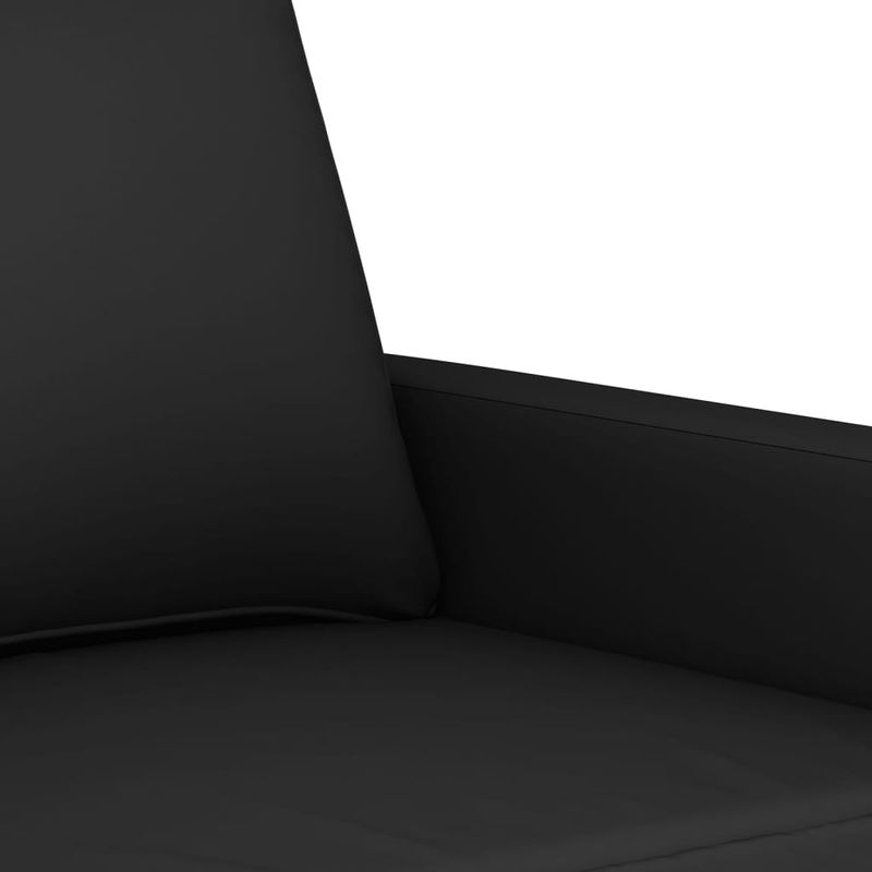Casa si Gradina - Mobilier - Seturi de mobilier - Seturi living - Set de canapele cu perne, 3 piese, negru, catifea - Infinity.ro