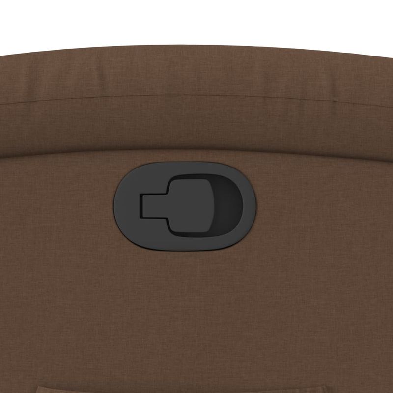 Casa si Gradina - Mobilier - Scaune si fotolii - Fotolii - Fotoliu rabatabil, maro, material textil - Infinity.ro