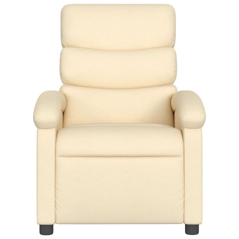 Casa si Gradina - Mobilier - Scaune si fotolii - Fotolii - Fotoliu rabatabil, crem, material textil - Infinity.ro