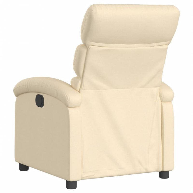 Casa si Gradina - Mobilier - Scaune si fotolii - Fotolii - Fotoliu rabatabil, crem, material textil - Infinity.ro